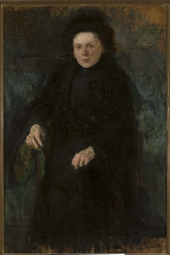 Portrait of Ms. Papar from Lviv by Olga Boznańska