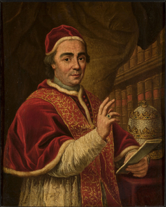 Portrait of pope Clement XIII by Anton Raphaël Mengs