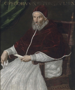 Portrait of Pope Gregory XIII by Lavinia Fontana