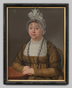 Portrait of Sara Johanna des H.R. Rijksgravin van Hogendorp (1755-1828) by Narcisse Garnier
