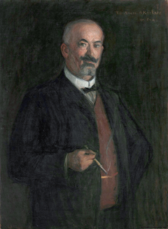 Portrait of the Industrialist August Keirkner by Vilho Sjöström