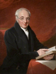 Portrait Of Thomas Wright Hill by Mary Martha Pearson