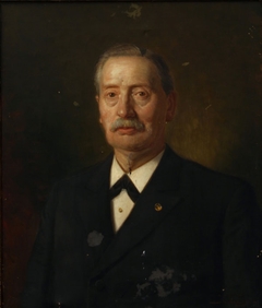 Portret van J.E. Fischer by Johan Coenraad Ulrich Legner