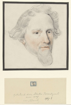 Portret van Maurits, prins van Oranje-Nassau by Albertus Brondgeest