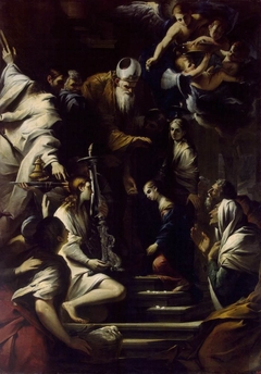 Presentation of the Virgin into the Temple by Pietro Testa