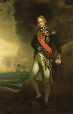 Rear-Admiral Sir Horatio Nelson, 1758-1805, 1st Viscount Nelson by after John Hoppner