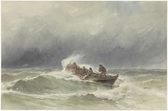 Redding op zee by jonkheer Jacob Eduard van Heemskerck van Beest