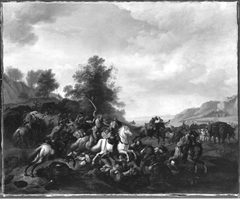 Reitergefecht by Jan van Huchtenburgh