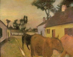 Return of the Herd by Edgar Degas