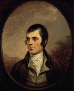 Robert Burns, 1759 - 1796. Poet by Alexander Nasmyth