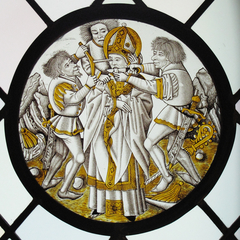 Roundel with Martyrdom of Saint Leger