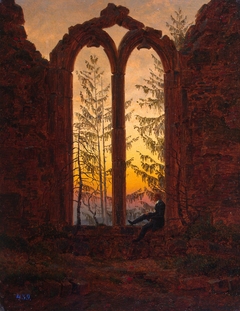 Ruins of the Oybin by Caspar David Friedrich