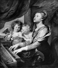Saint Cecilia by Abraham van Diepenbeeck