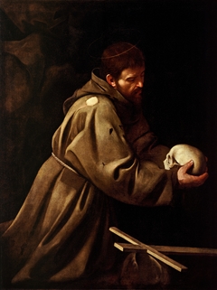Saint Francis in Prayer by Caravaggio