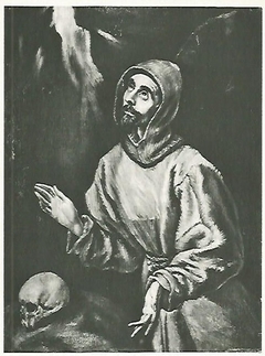 Saint Francis receiving the Stigmata by El Greco