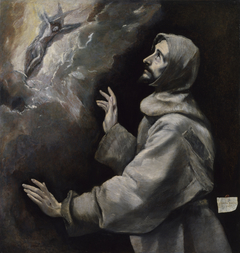 Saint Francis Receiving the Stigmata by El Greco