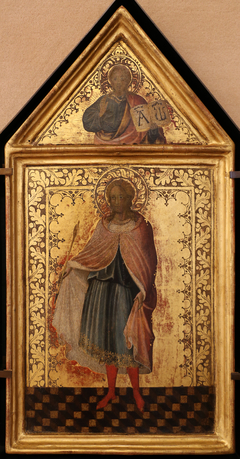 Saint Sébastien by Master of the Bargello Tondo