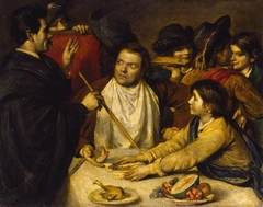Sancho Panza Attended by his State Physician