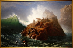 Seal Rock by Albert Bierstadt