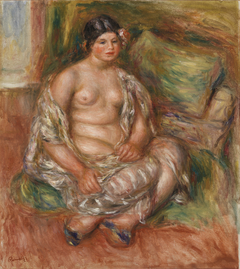 Seated Odalisque (Odalisque assise) by Auguste Renoir