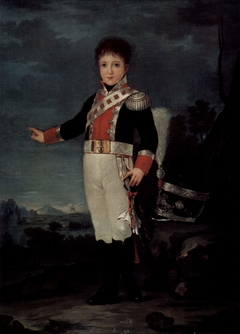 Sebastián Gabriel de Borbón as a child by Francisco de Goya