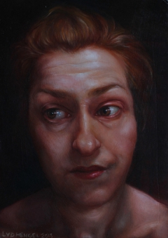 Self-portrait by Laura van den Hengel