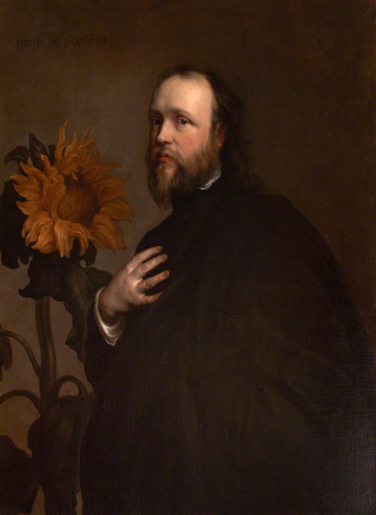 Sir Kenelm Digby (1603–1665) with a Sunflower