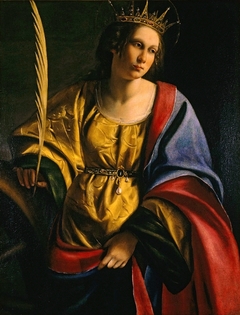 St. Catherine of Alexandria by Artemisia Gentileschi