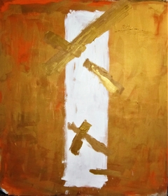 St Sebastian  ( Orange Version ) by David Hodgson