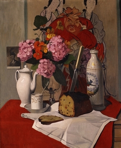 Still Life with Flowers by Félix Vallotton