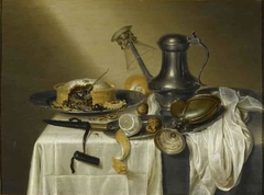 Still Life with meat pie