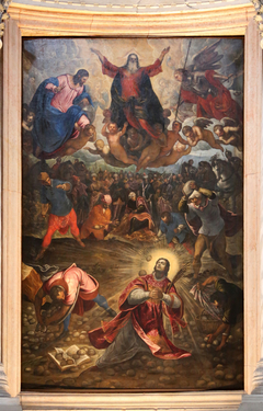 Stoning of St Stephen by Domenico Tintoretto
