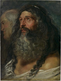 Study of Two Heads by Peter Paul Rubens
