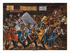 Sugar Shack by Ernie Barnes