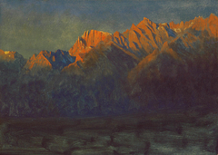 Sunrise in the Sierras by Albert Bierstadt