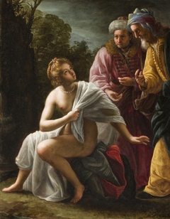 Susanna and the Elders by Ottavio Leoni