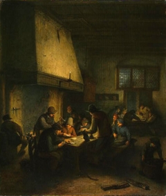Tavern Scene by Adriaen van Ostade