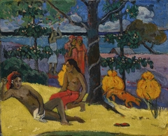 Te arii vahine II by Paul Gauguin