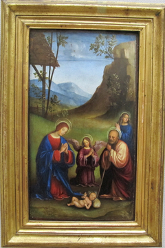 The Adoration of the Child by Francesco Raibolini