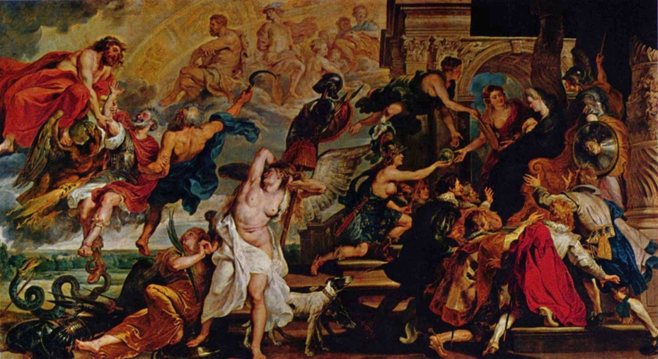 The Apotheosis of Henri IV and the Proclamation of the Regency of Marie de Médicis