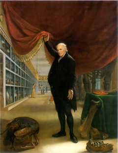 The Artist in His Museum by Charles Willson Peale