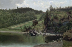 The Bay at Bjerkås by Olaf Christopher Dahl