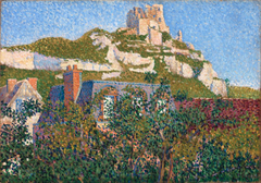 The Château Gaillard, View from My Window, Petit-Andely by Paul Signac