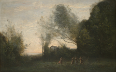 The Dance of the Nymph by Jean-Baptiste-Camille Corot