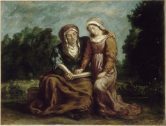 The Education of the Virgin by Eugène Delacroix