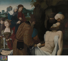 The Entombment by Master of the Mansi Magdalen
