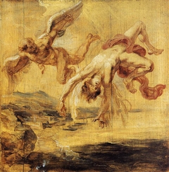 The Fall of Icarus (sketch for the Torre de la Parada by Peter Paul Rubens