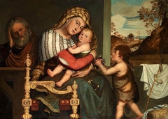 The Holy Family by Niccolò Frangipane