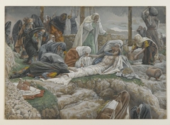 The Holy Virgin Receives the Body of Jesus by James Tissot