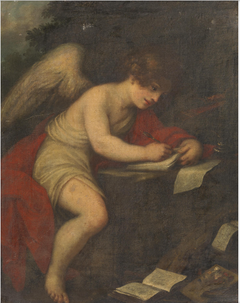 The Little Recording Angel by Unknown Artist